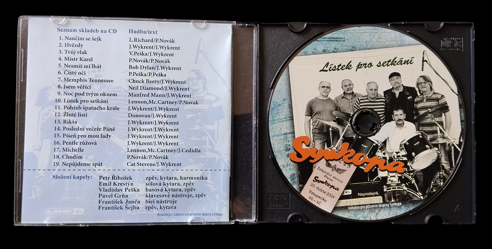 Synkopa Přerov CD 2020